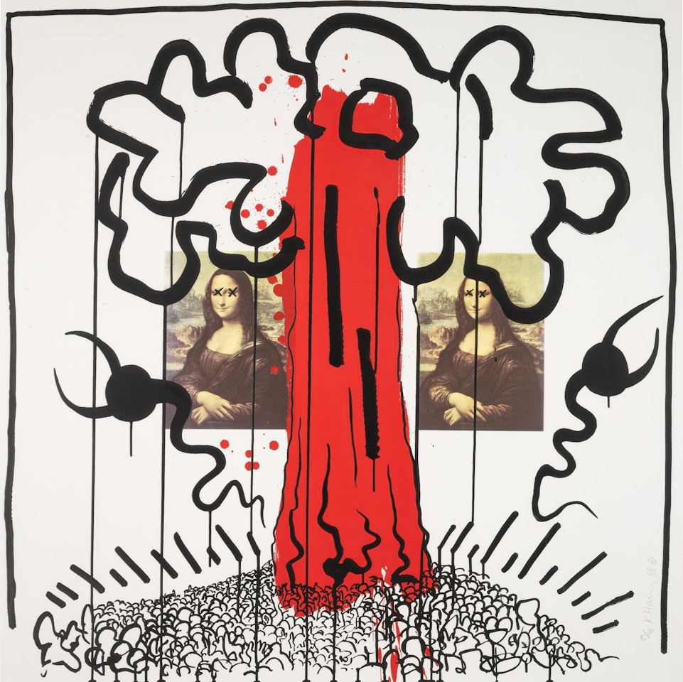 Untitled (Apocalypse 1) by Keith Haring