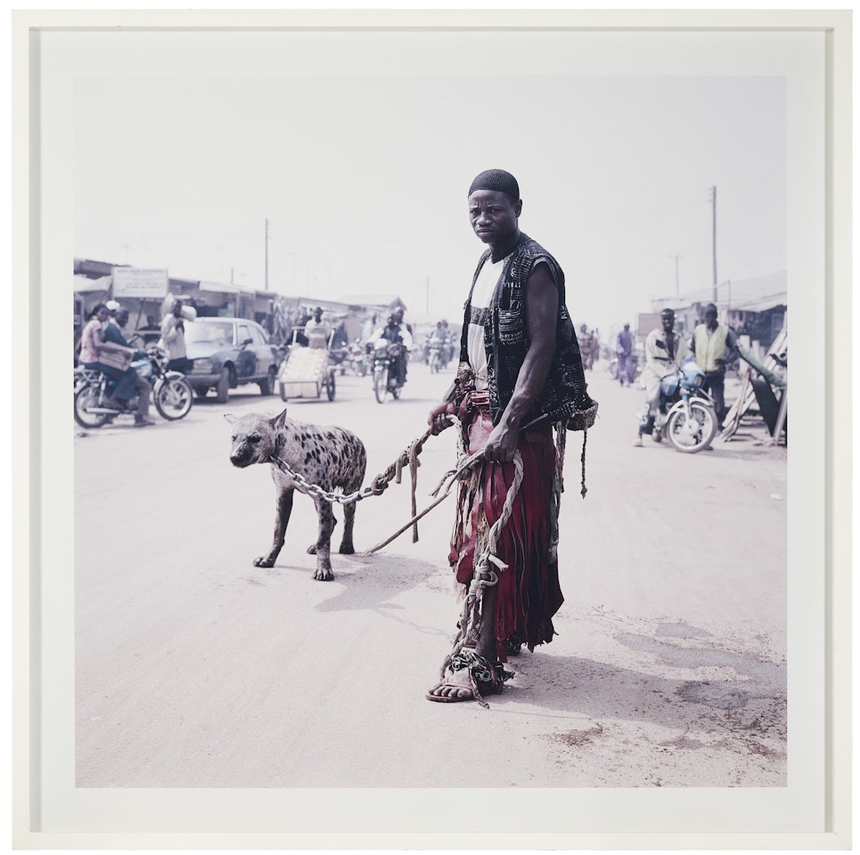 Mallam Mantari Lamal with Mainasara, Nigeria by Pieter Hugo