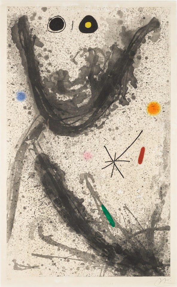 Le puisatier by Joan Miró