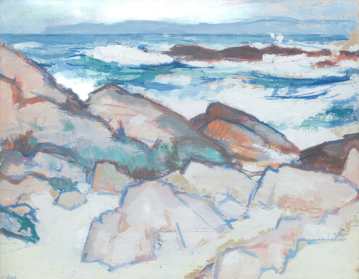 The North End, Iona by Samuel John Peploe
