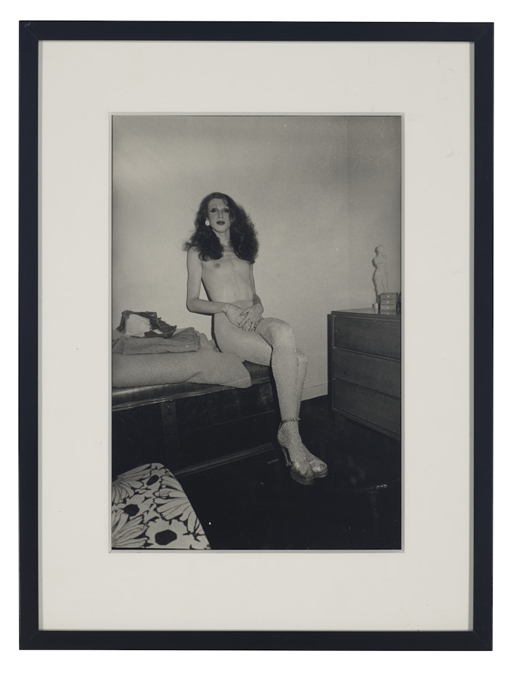 Marlene at home with Venus de Milo, Boston by Nan Goldin