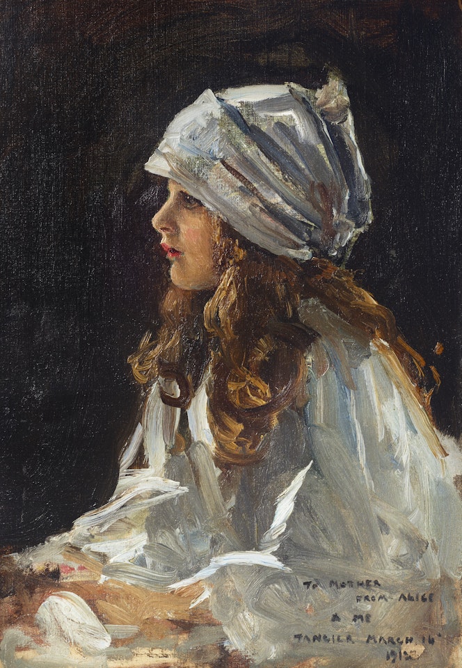 Portrait of the Artist"s Daughter, Alice by John Lavery