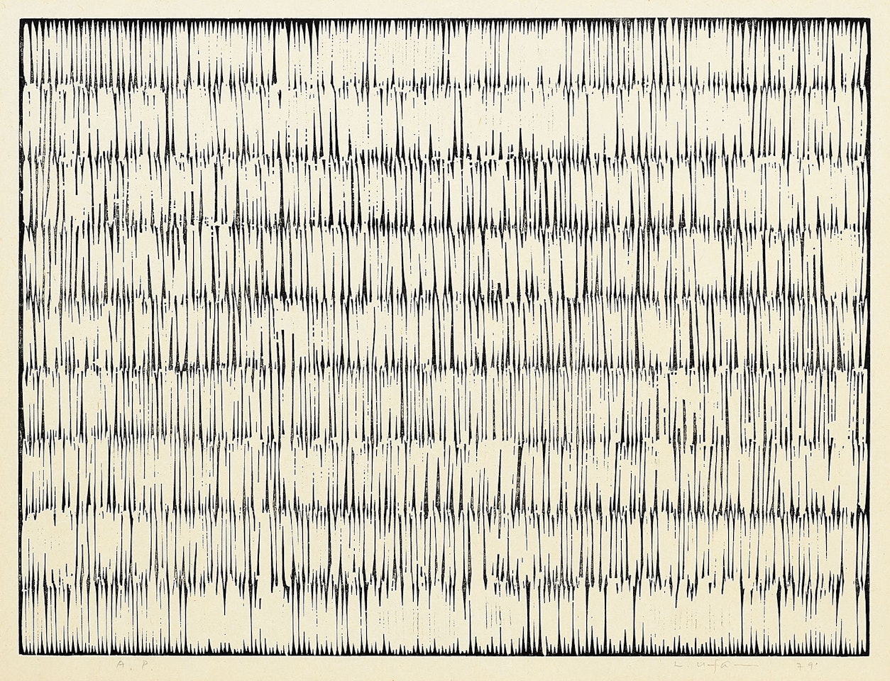 Relatum D by Lee Ufan