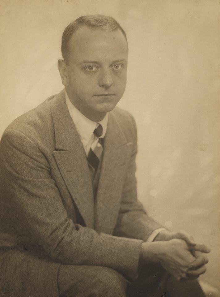 Virgil Thomson by Man Ray