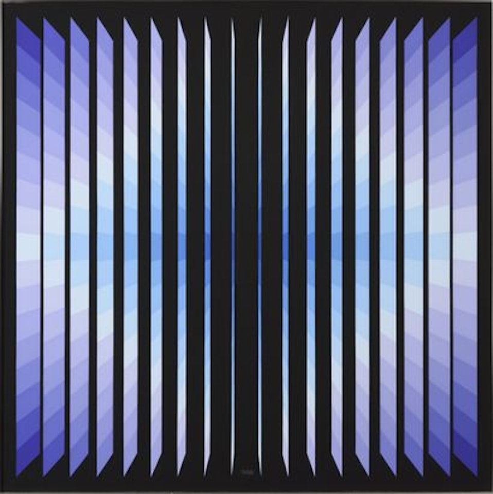 STRUCTURE RADIATING HV, N°1179 by Jean-Pierre Yvaral