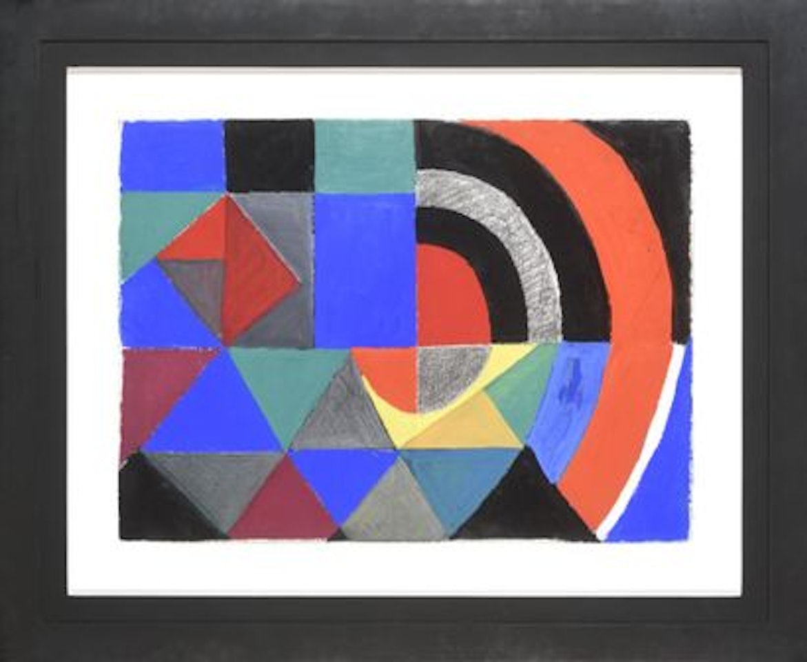 RHYTHM COULEUR N° F1248 by Sonia Delaunay