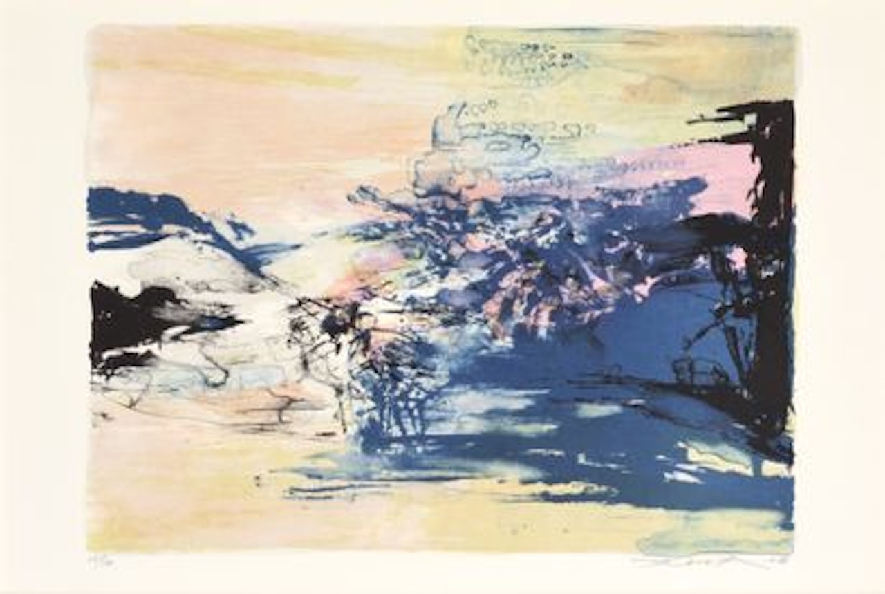 UNTITLED by Zao Wou-Ki