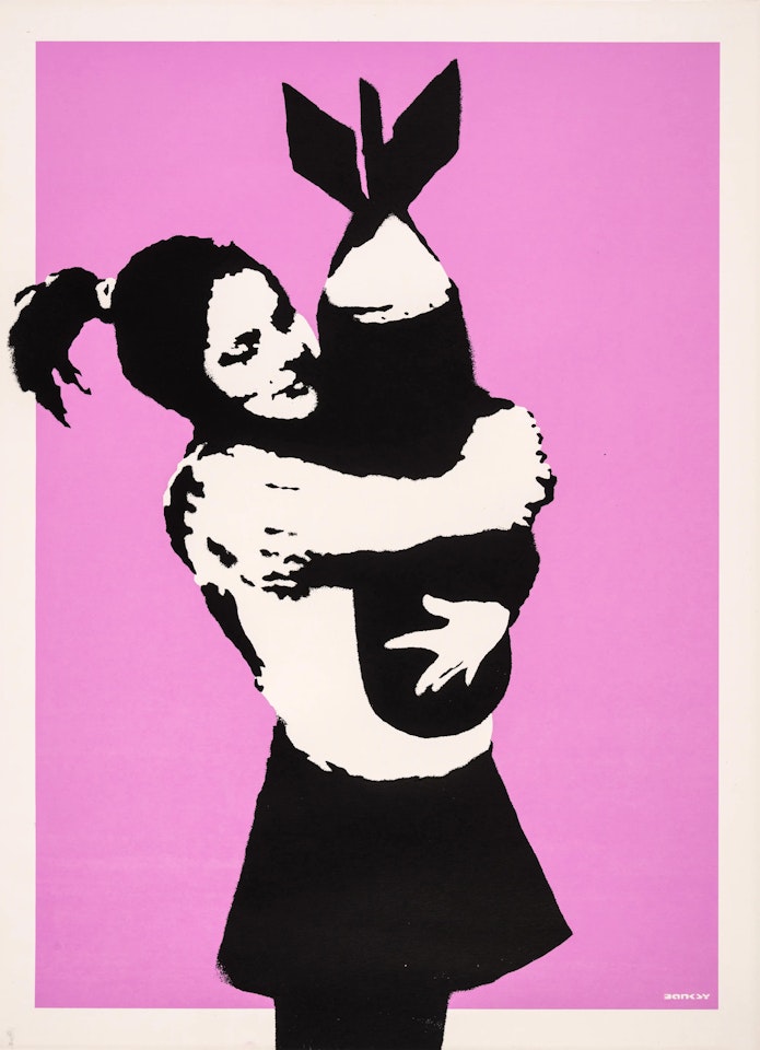 Bomb Love by Banksy