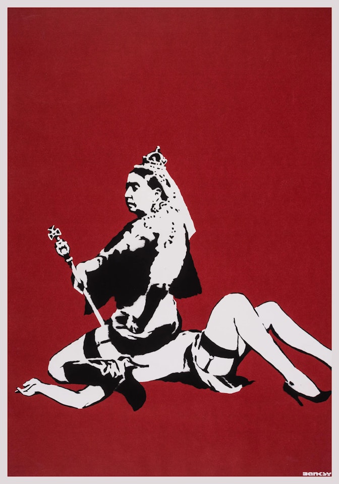 Queen Vic by Banksy