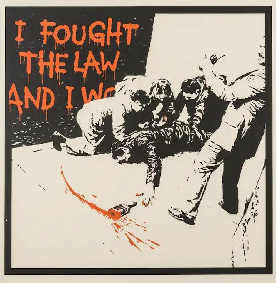 I Fought the Law by Banksy