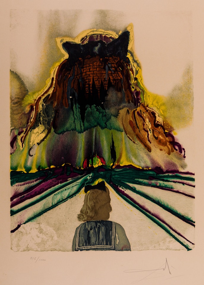 Gala, from Four Dreams of Paradise (M&L 1397b) by Salvador Dali