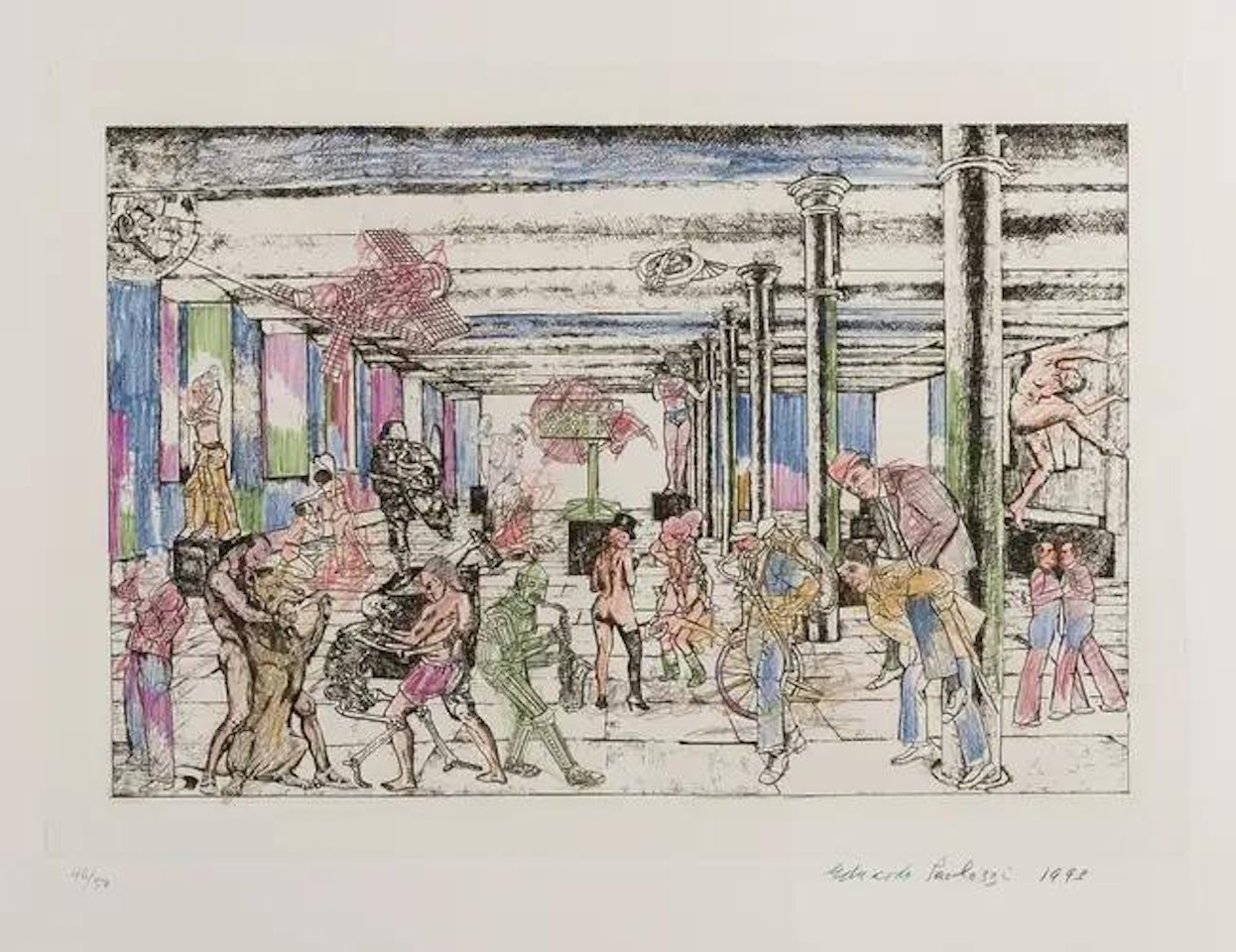 Four plates, from Six Artists by Various Artists