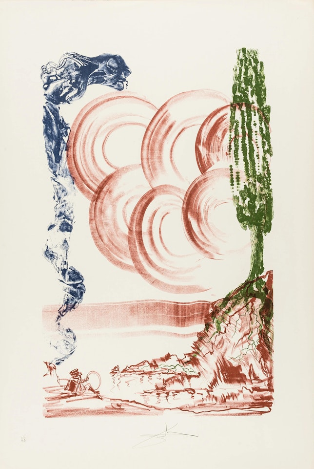 Atomo, from Colibri (Field 73-5 A) by Salvador Dali