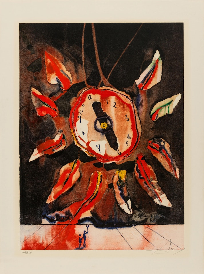 Montre-Fleur (Field 73-4, not in M&L) by Salvador Dali