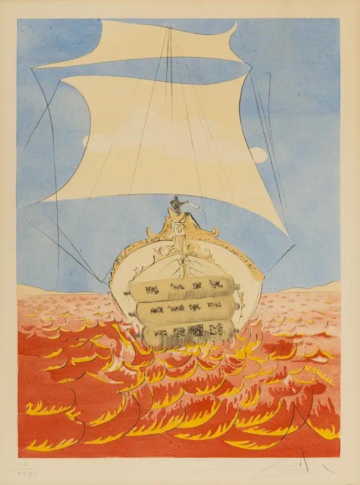 Levi (Field 72-6I; M&L 628e) by Salvador Dali