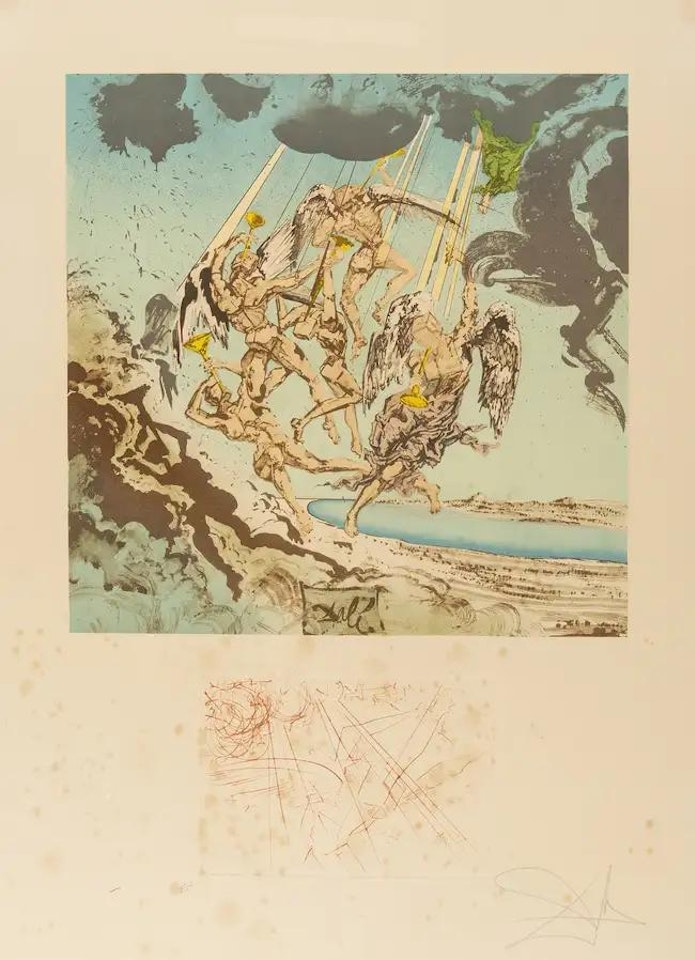The Return of Ulysses (Field 77-4A; M&L 934&1495) by Salvador Dali