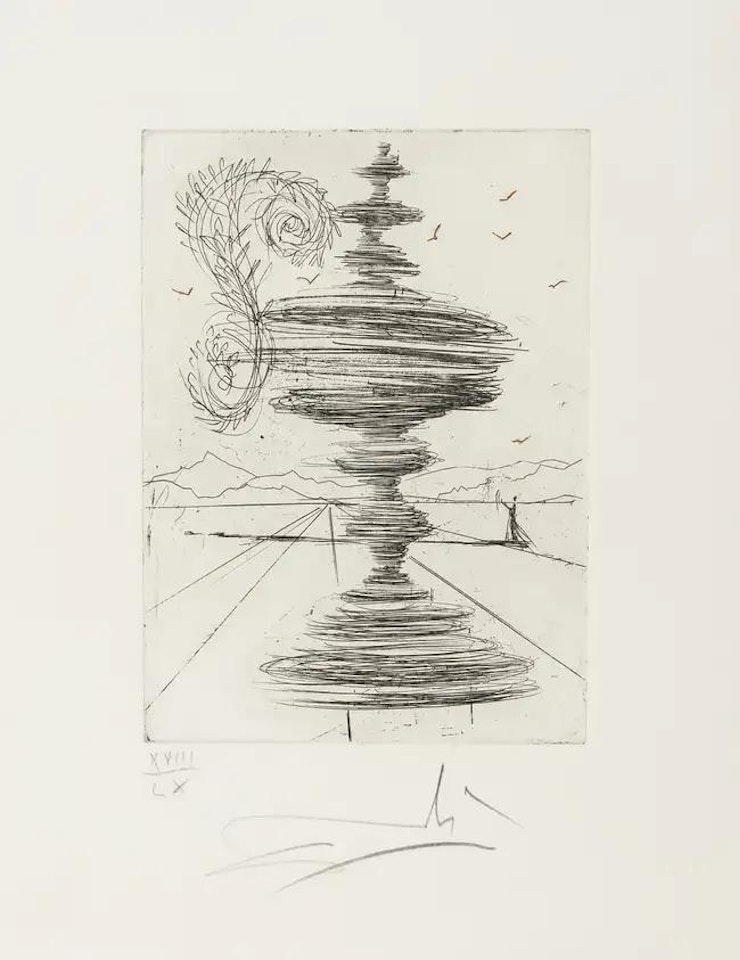 Fontaine (M&L 146a) by Salvador Dali