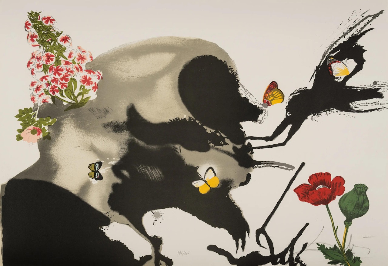 Autumn from Les Saisons (M&L 1370) by Salvador Dali