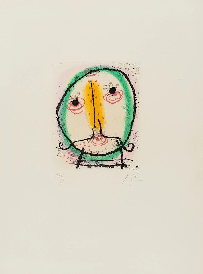 Untitled, from La Bague d"Aurore (Dupin 138) by Joan Miró