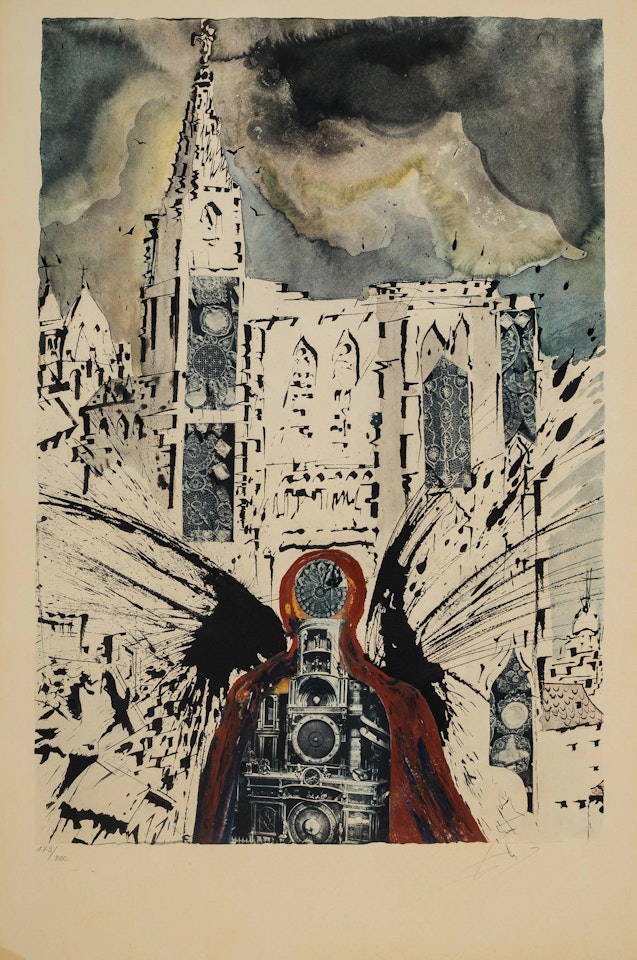 Alsace from S.N.C.F. (Field 69-2DD; M&L 1229a) by Salvador Dali