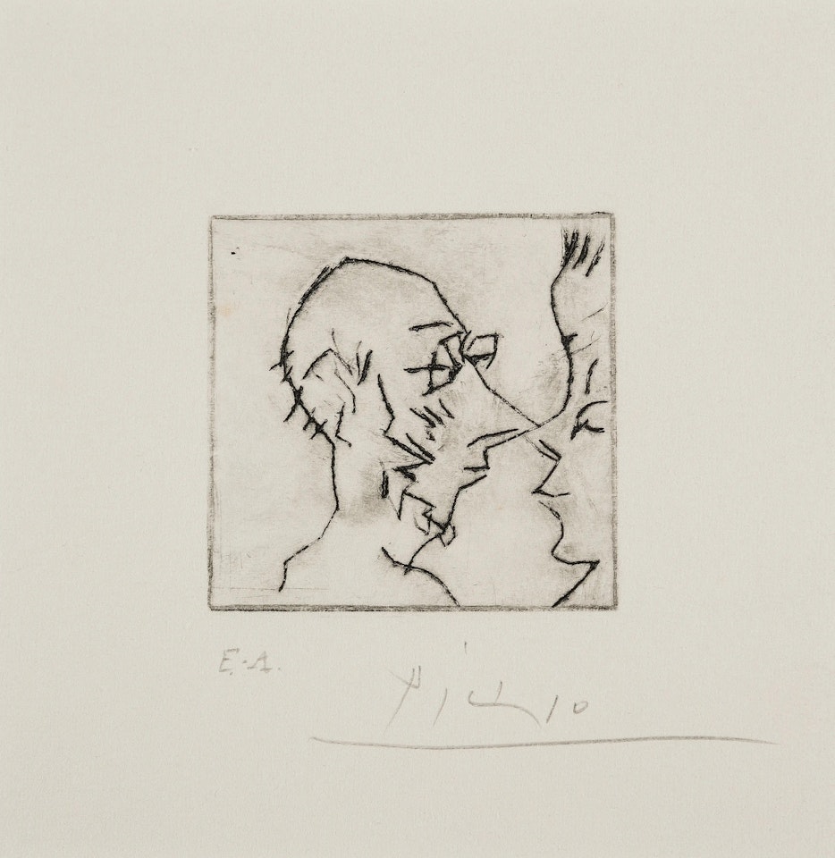 Drypoint, from Pierres (Bloch 864; Cramer 93) by Pablo Picasso