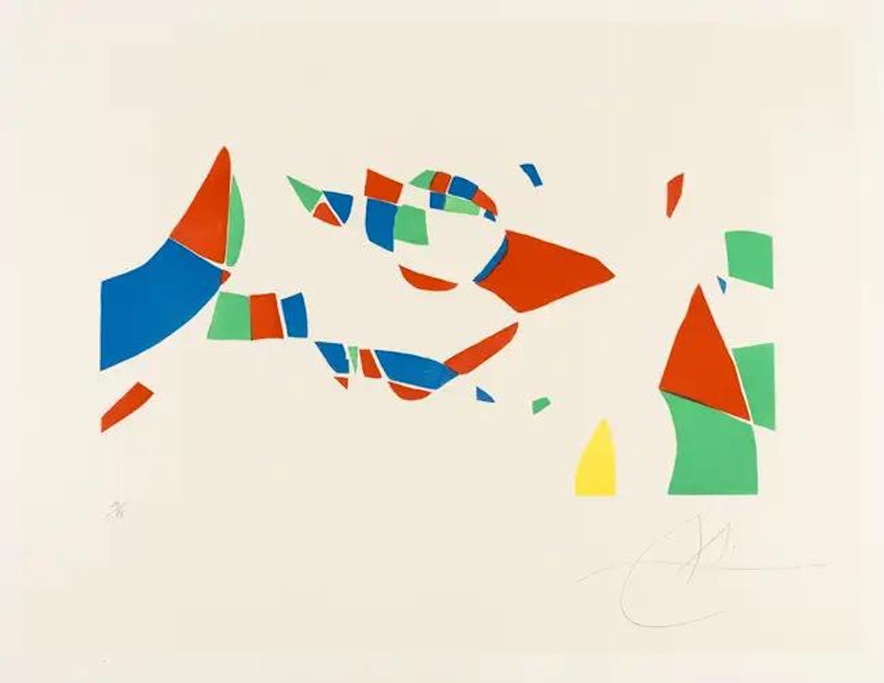 Gravures Pour une Exposition (Pl. 4) (Dupin 609) by Joan Miró