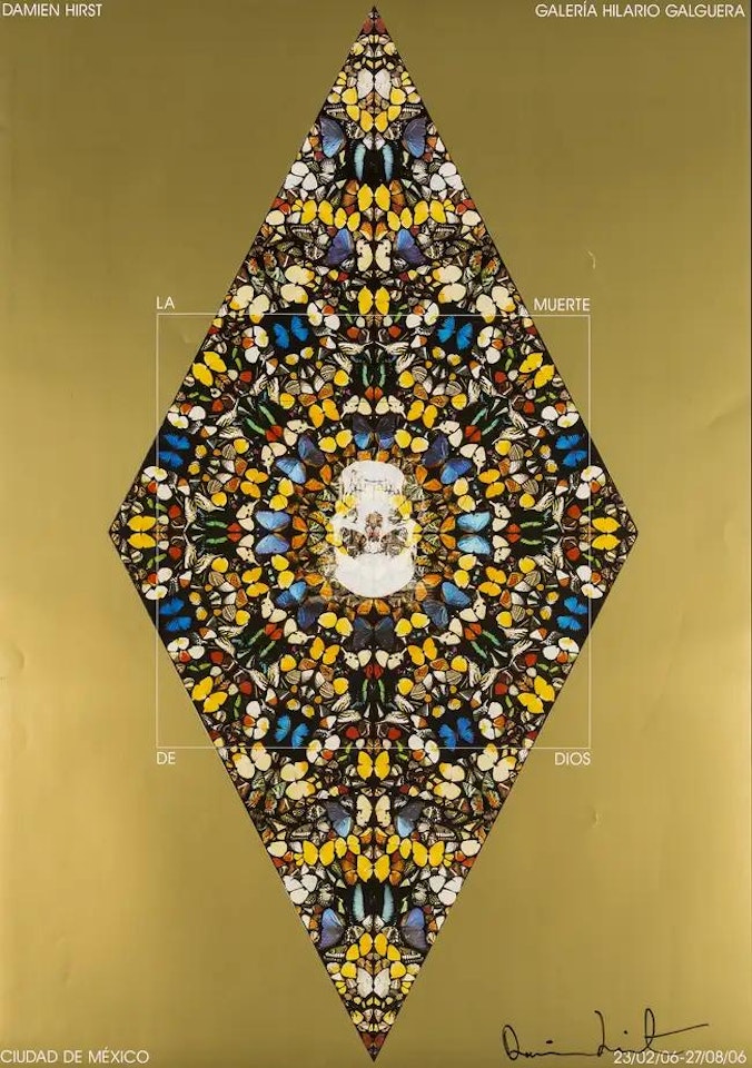 Death of God, Galeria Hilario Galguera by Damien Hirst
