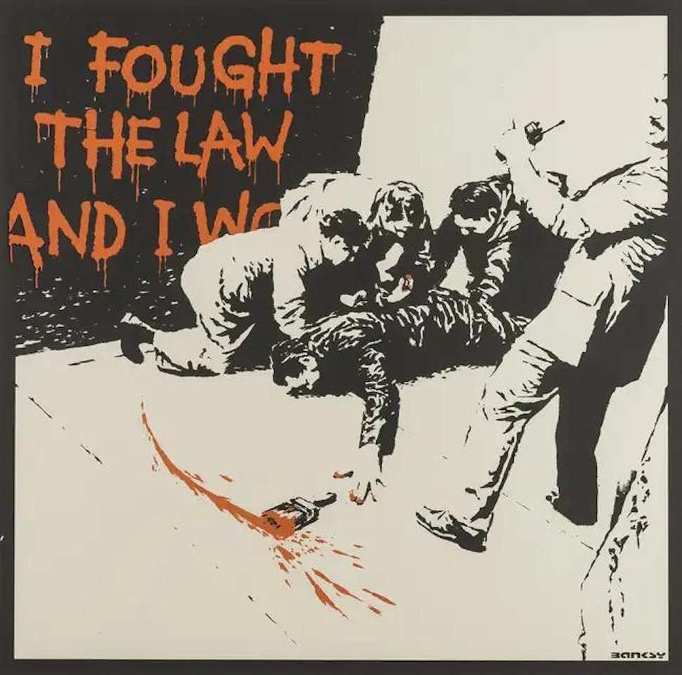 I Fought the Law by Banksy