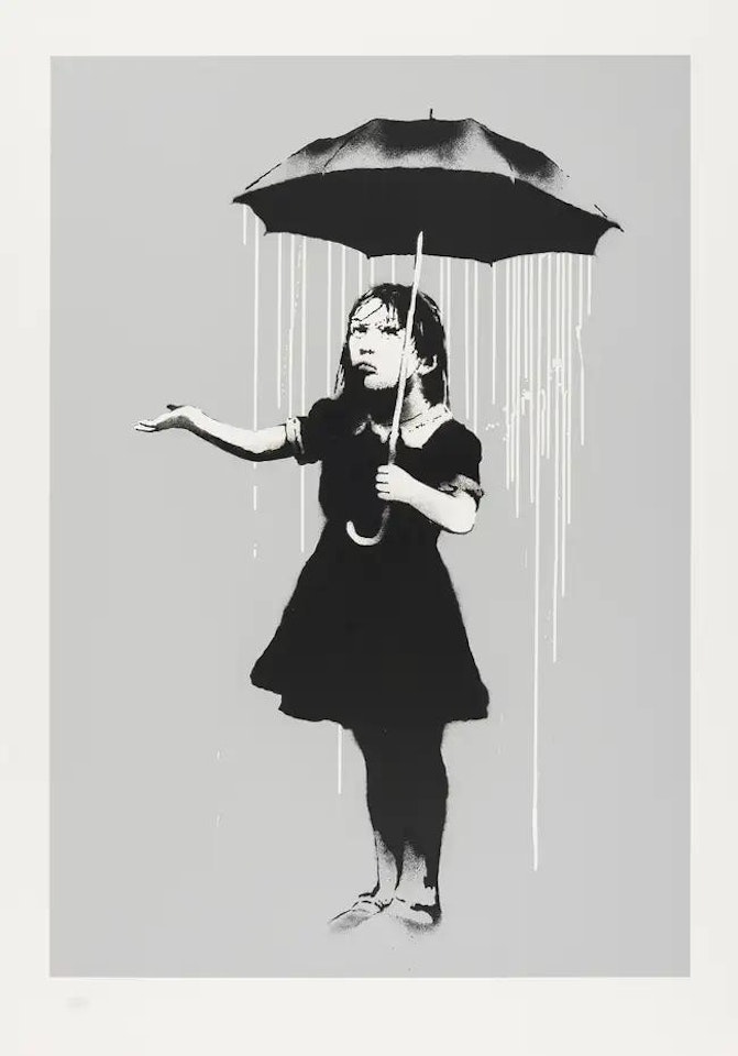 Nola (White Rain) by Banksy