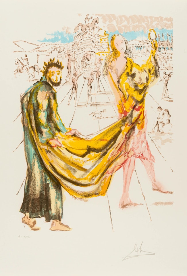 The Kingdom (Hochzeit Cleopatras) (Field 80-2; M&L 1567g) by Salvador Dali