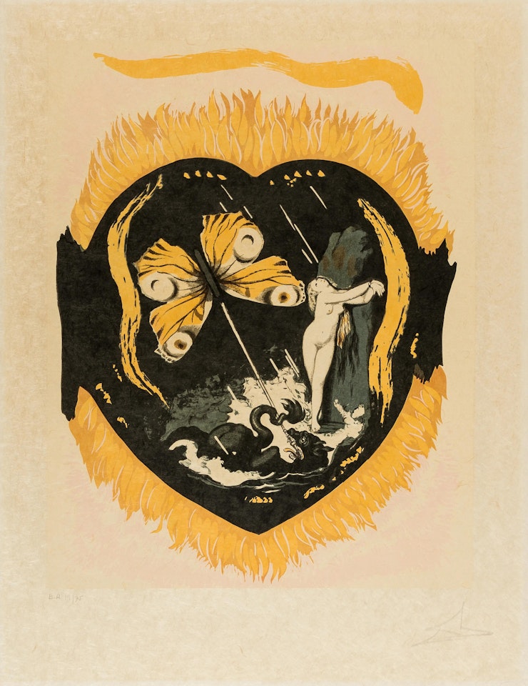 Le Triomphe, from Triumph of Love by Salvador Dali