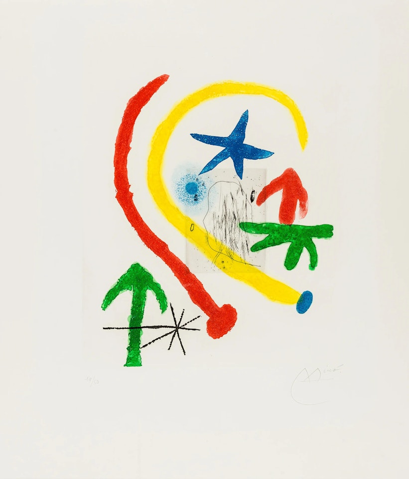 Chemin de Ronde II (Dupin 412) by Joan Miró