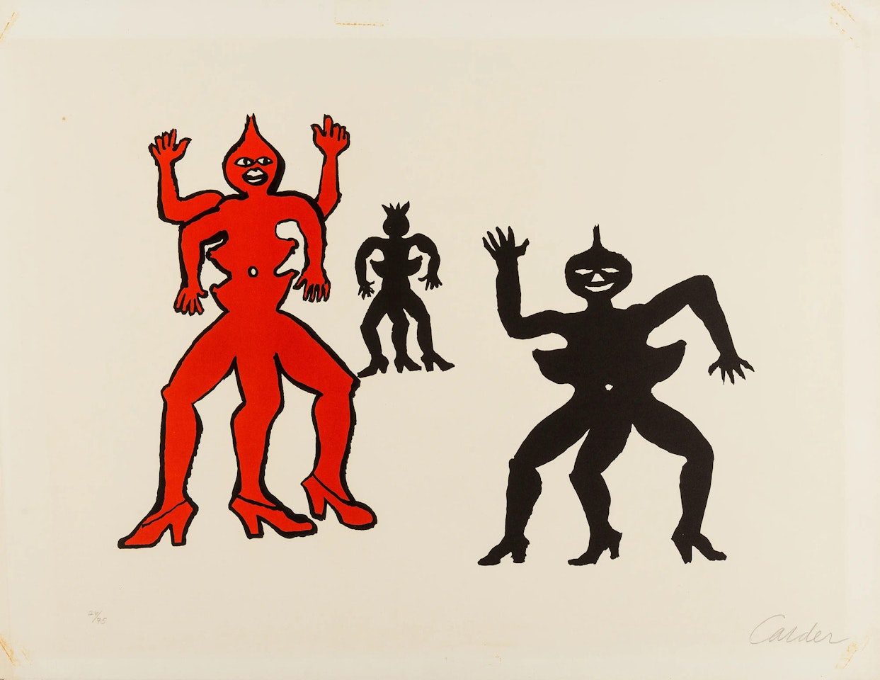 Les folles de Saché by Alexander Calder