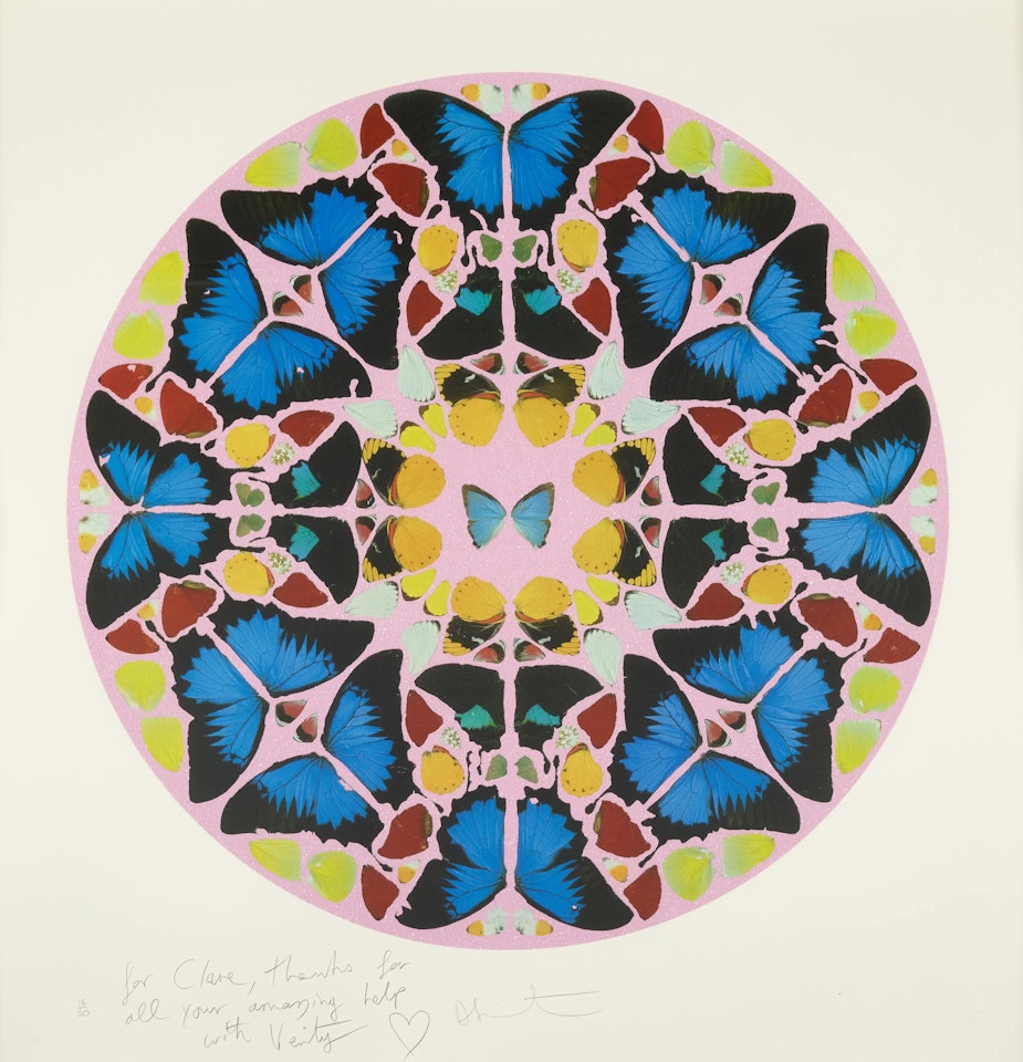 Psalm Print: Coeli Enarra by Damien Hirst