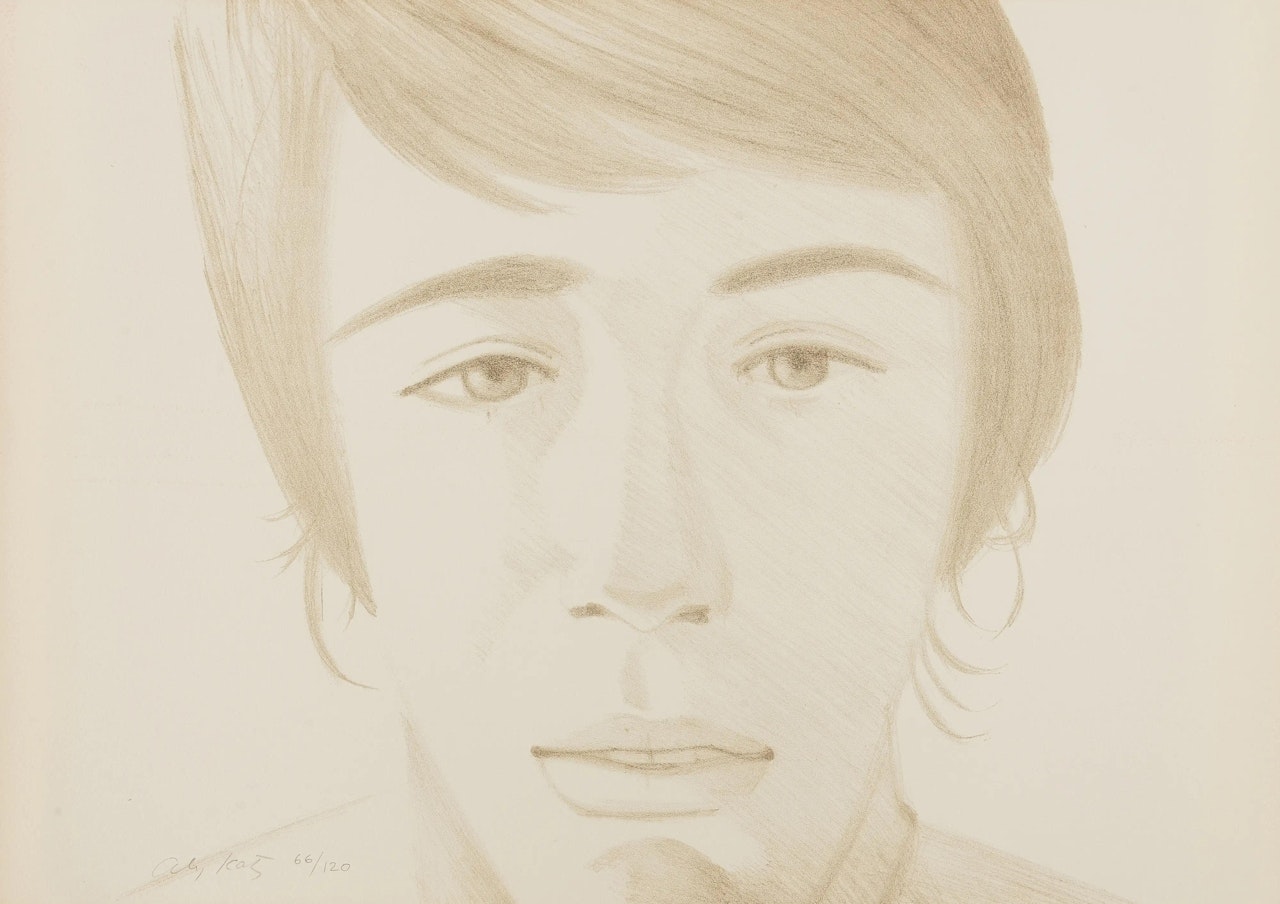 Vincent (Schröder 64) by Alex Katz