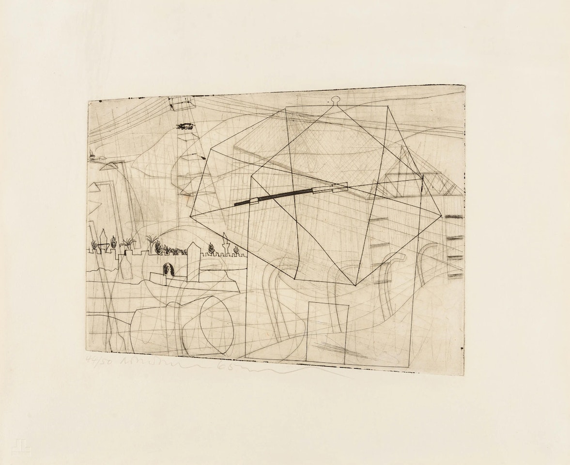 Moonshine (Lafranca 31) by Ben Nicholson, O.M.
