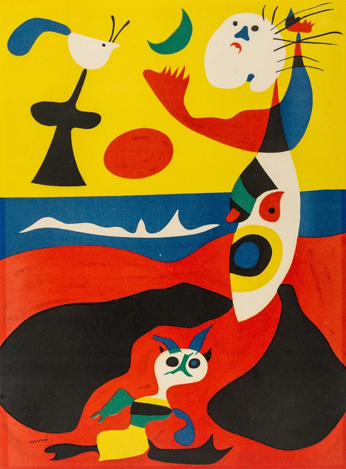 Eté (Dupin 1310) by Joan Miró