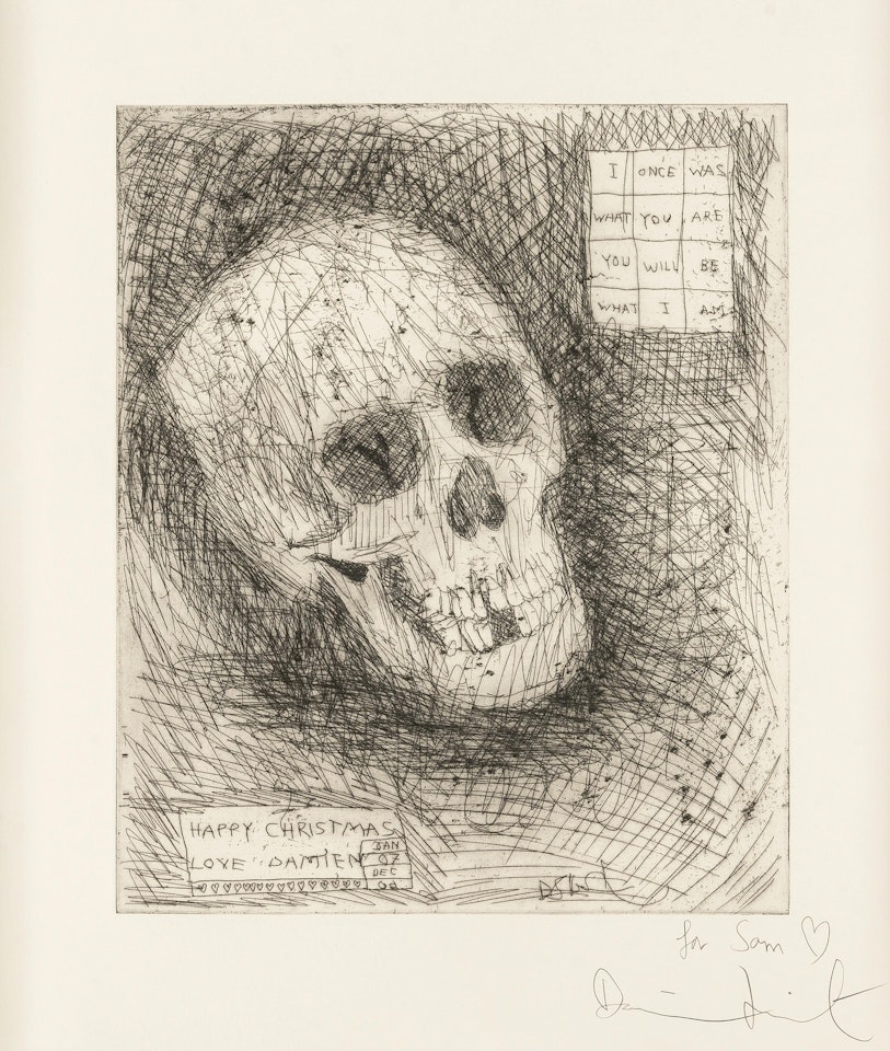 I Once Was What You Are You Will Be What I Am by Damien Hirst