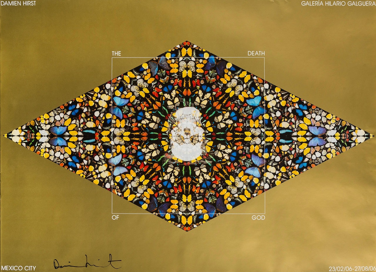 Death of God. Galeria Hilario Galguera by Damien Hirst
