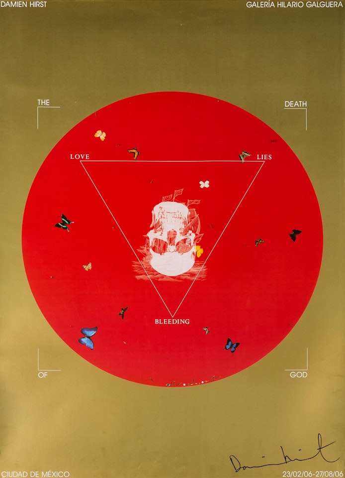 Death of God. Galeria Hilario Galguera by Damien Hirst