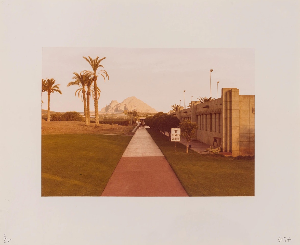 Untitled (Tennis Centre) by David Hockney