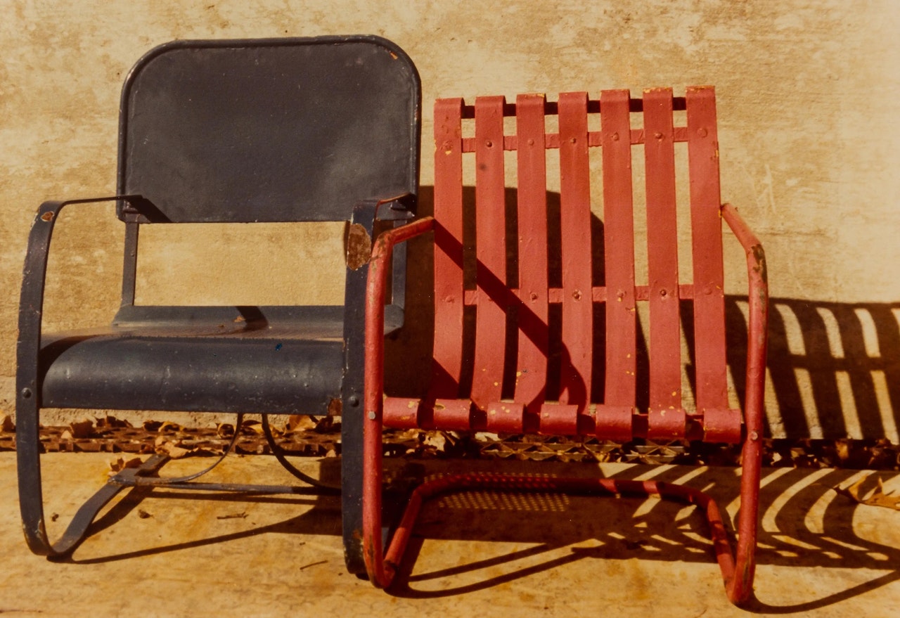 Untitled (Two Chairs) by David Hockney