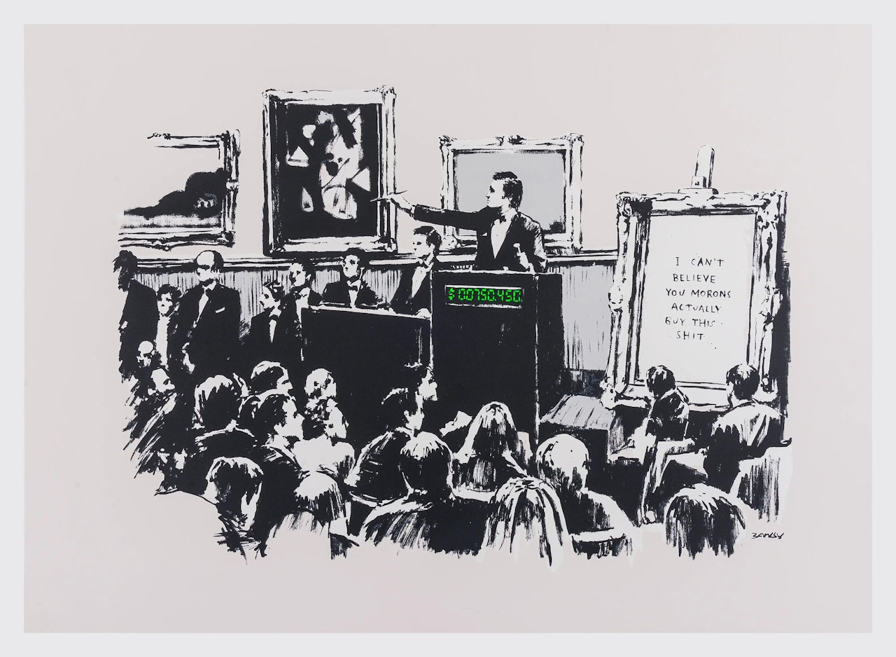 Morons by Banksy