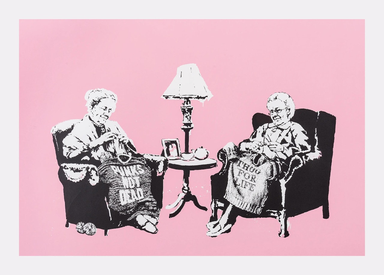 Grannies by Banksy