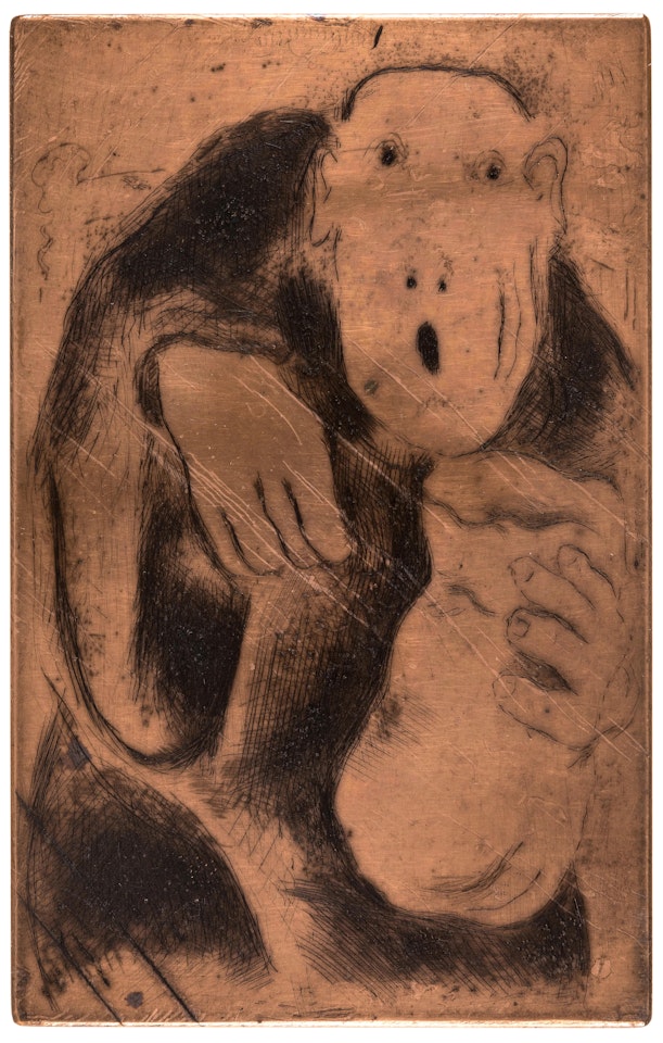 Avarice pl. I & II, from Les Sept Péchés Capitaux (Kornfeld 50, & 51, See Cramer 7) by Marc Chagall