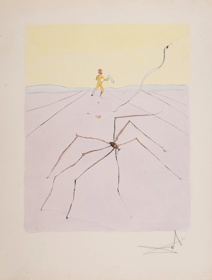Japanese Fairy Tales (Field 76-1; Michler & Lopsinger 742-751) by Salvador Dali