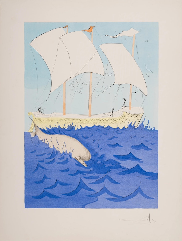 From Twelve Tribes of Israel (Field 72-6; Michler & Lopsinger 618-629) by Salvador Dali