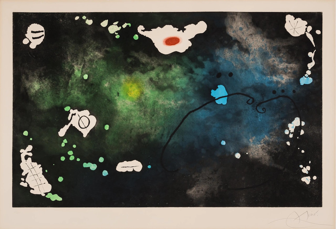 Archipel Sauvage IV (Dupin 530) by Joan Miró