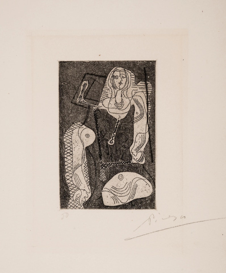 Femme (Frontispiece for Picasso Oeuvres 1920-1926) (Bloch 56; Cramer 15) by Pablo Picasso