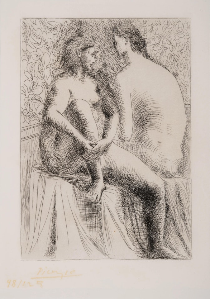 Deux Femmes Nues (Bloch 132) by Pablo Picasso